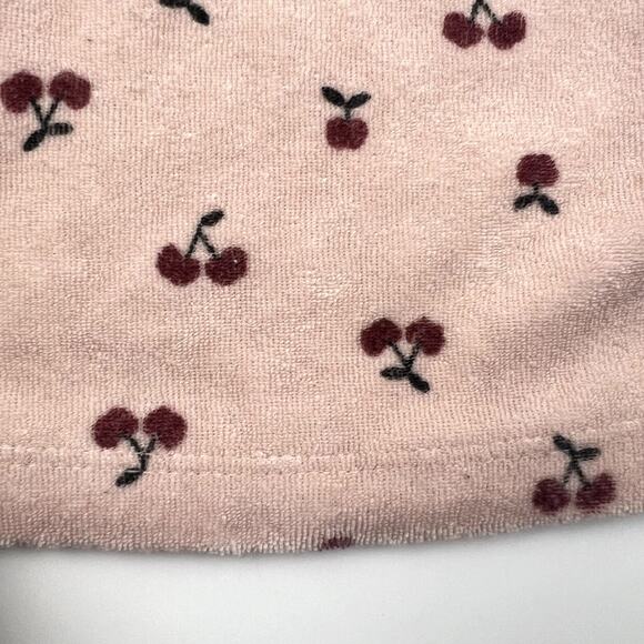 Three Likes Cherries Terry Tank Top - Picture 2 of 5